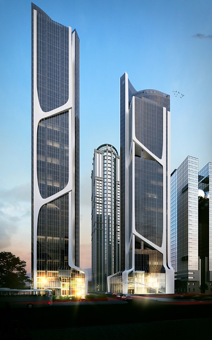 Al Baker Tower, concept render (view 1)