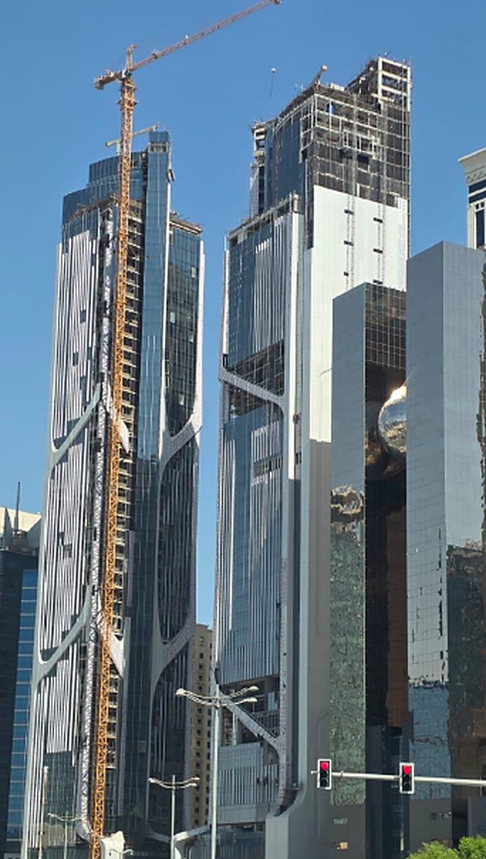 Al Baker Tower, site photograph (view 1)